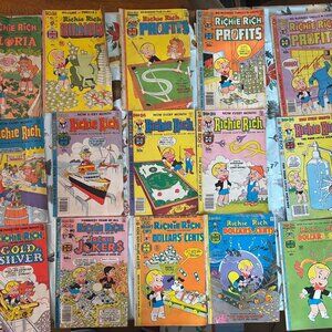 Vintage Richie Rich comic book Lot of 57 issues